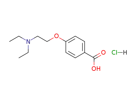 Benzoic acid, 4-[2-(diethylamino)ethoxy]-, hydrochloride