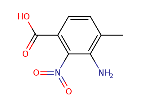 Benzoicacid, 3-amino-4-methyl-2-nitro-