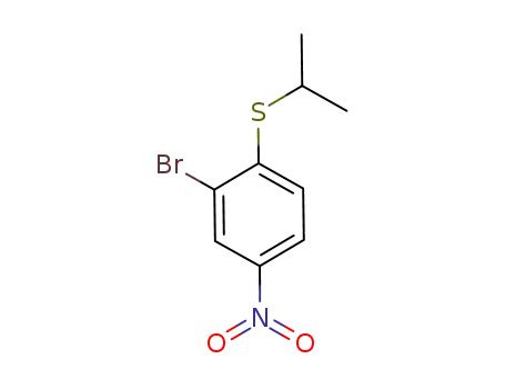 (2-bromo-4-nitrophenyl)(isopropyl)sulfane