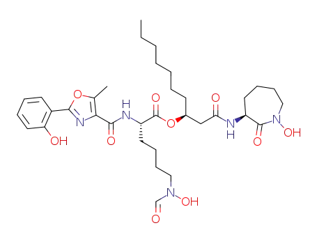 C<sub>34</sub>H<sub>49</sub>N<sub>5</sub>O<sub>10</sub>