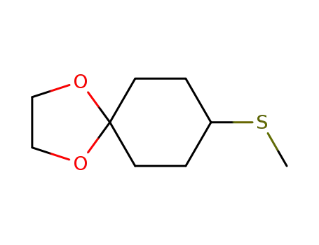8-Methylthio-1,4-dioxaspiro[4.5]decane
