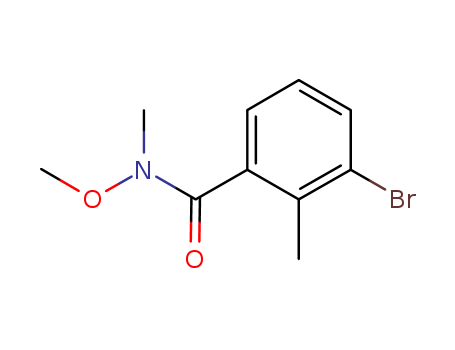 Benzamide, 3-bromo-N-methoxy-N,2-dimethyl-