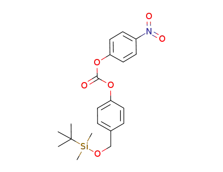 4-(((tert-butyldimethylsilyl)oxy)methyl)phenyl (4-nitrophenyl)carbonate
