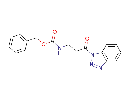 benzyl N-[3-(3a,7a-dihydrobenzotriazol-1-yl)-3-oxopropyl]carbamate