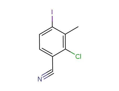 Benzonitrile, 2-chloro-4-iodo-3-methyl-