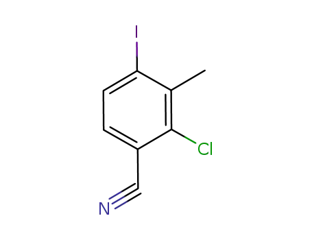Benzonitrile, 2-chloro-4-iodo-3-methyl-