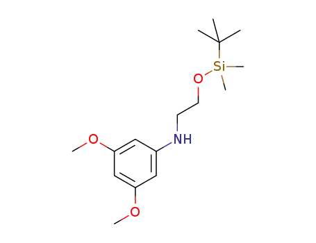 N-(2-(((1,1-dimethylethyl)dimethylsilyl)oxy)ethyl)-3,5-dimethoxyaniline