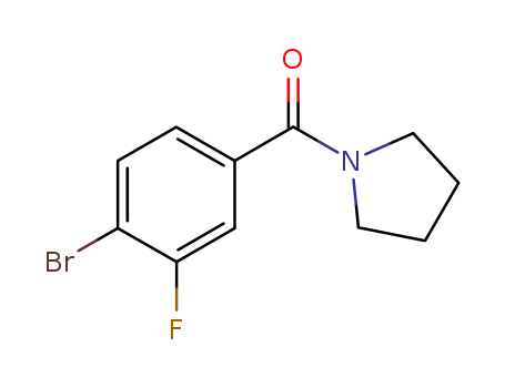 (4-Bromo-3-fluorophenyl)(pyrrolidin-1-yl)methanone