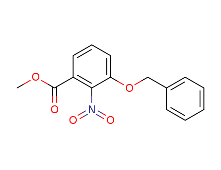Benzoic acid, 2-nitro-3-(phenylmethoxy)-, methyl ester
