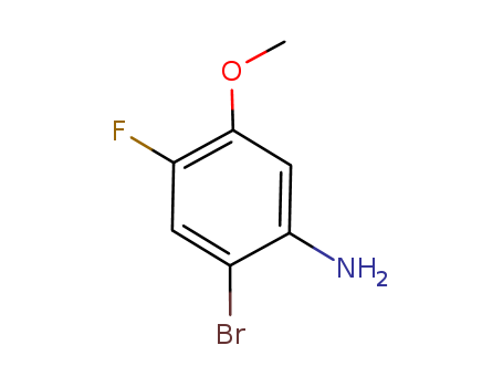 2-Bromo-4-fluoro-5-methoxyaniline cas no. 420786-92-1 98%