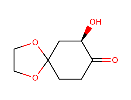 1,4-Dioxaspiro[4.5]decan-8-one, 7-hydroxy-, (7R)-