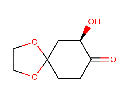 1,4-Dioxaspiro[4.5]decan-8-one, 7-hydroxy-, (7R)-