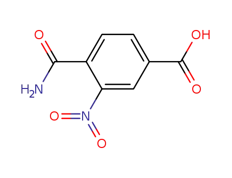 Molecular Structure of 87594-59-0 (4-Carbamoyl-3-nitrobenzoic acid)
