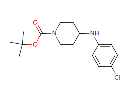 1-Piperidinecarboxylic acid, 4-[(4-chlorophenyl)amino]-,  1,1-dimethylethyl ester