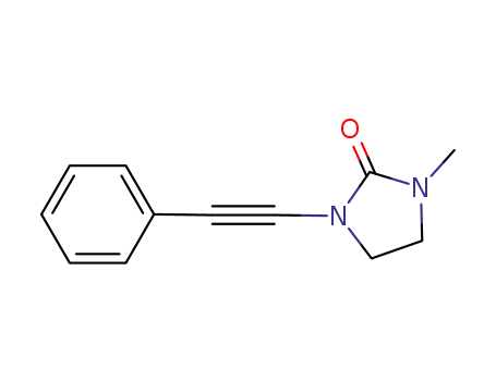 1-methyl-3-(2-phenylethynyl)imidazolidin-2-one