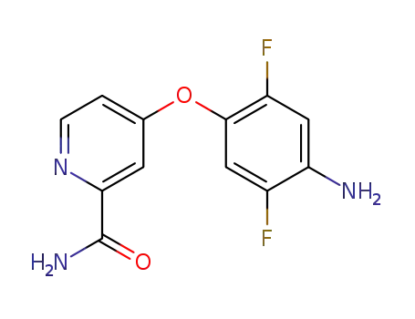 2-Pyridinecarboxamide, 4-(4-amino-2,5-difluorophenoxy)-