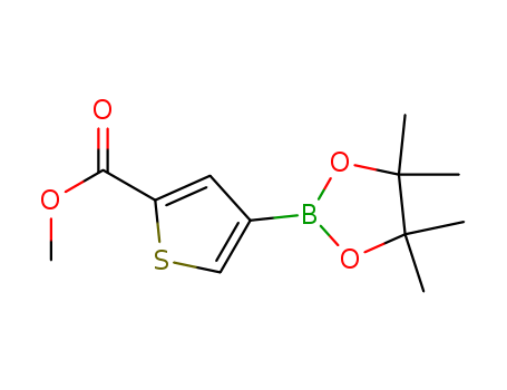 METHYL4-(4,4,5,5-TETRAMETHYL-1,3,2-DIOXABOROLAN-2-YL)THIOPHENE-2-CARBOXYLATE