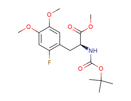 N-tert-Butoxycarbonyl-2-fluoro-5-methoxy-4-O-methyl-L-tyrosine Methyl Ester