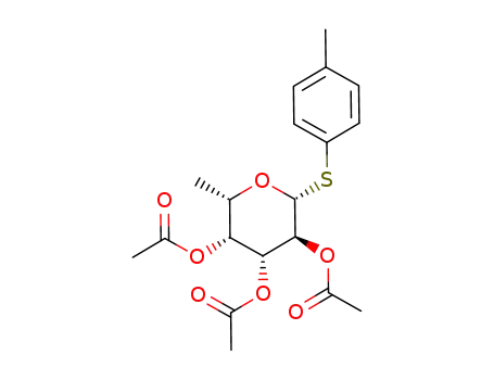 (2S,3R,4R,5S,6R)-2-methyl-6-(p-tolylthio)tetrahydro-2H-pyran-3,4,5-triyl triacetate