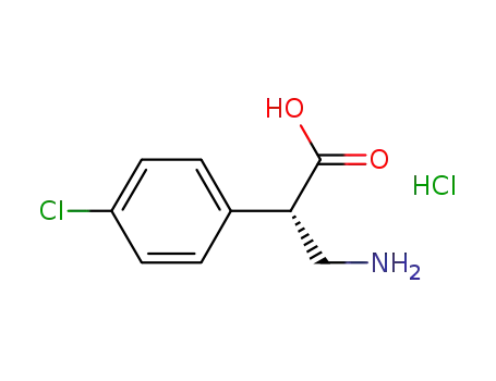 (S)-3-amino-2-(4-chlorophenyl)propanoic acid hydrochloride