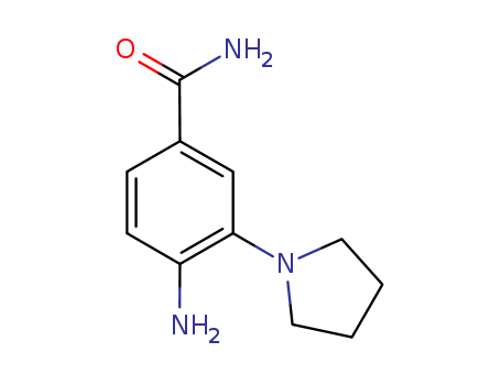 Benzamide, 4-amino-3-(1-pyrrolidinyl)-