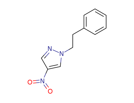 1H-Pyrazole, 4-nitro-1-(2-phenylethyl)-