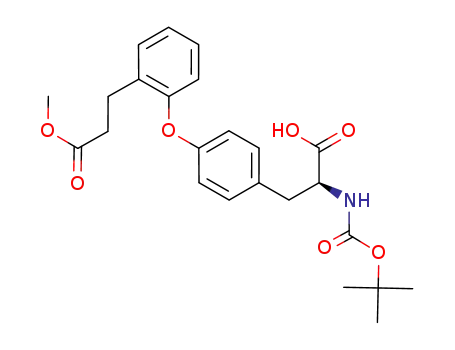 L-Tyrosine,
N-[(1,1-dimethylethoxy)carbonyl]-O-[2-(3-methoxy-3-oxopropyl)phenyl]-