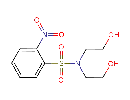 Molecular Structure of 657427-16-2 (Benzenesulfonamide, N,N-bis(2-hydroxyethyl)-2-nitro-)