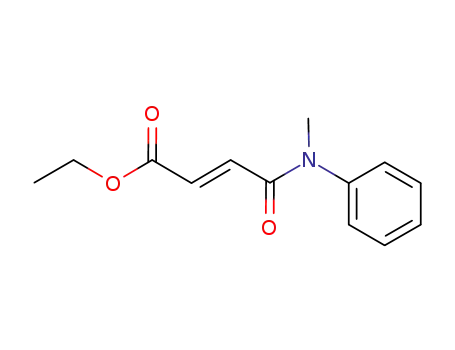 Molecular Structure of 1027101-46-7 ((E)-4-(methylphenylamino)-4-oxo-2-butenoic acid ethyl ester)