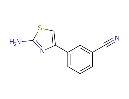 3-(2-amino-5-bromo-4-thiazolyl)benzonitrile