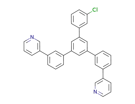 1,3-bis(3-pyridinephenyl)-5-(3-chlorophenyl)benzene