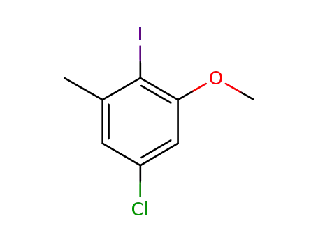 5- 클로로 -2- 요오도 -1- 메 톡시 -3- 메틸 벤젠