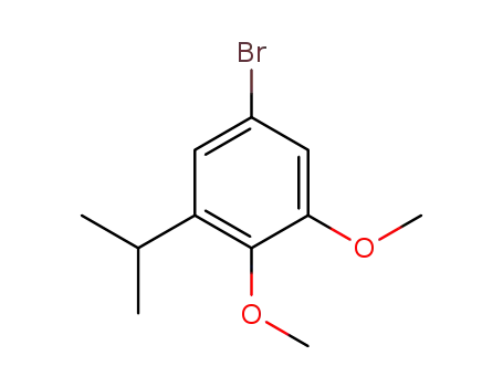 Benzene, 5-bromo-1,2-dimethoxy-3-(1-methylethyl)-