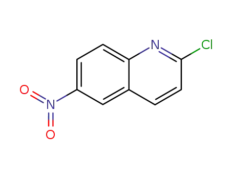 Molecular Structure of 29969-57-1 (2-CHLORO-6-NITROQUINOLINE)