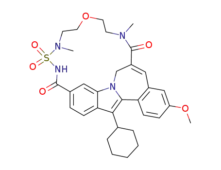 Molecular Structure of 1204416-97-6 (TMC-647055)