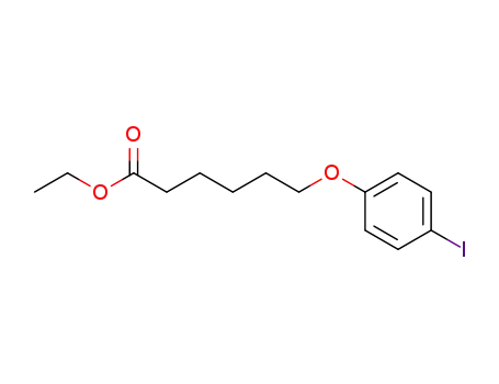 Molecular Structure of 857502-04-6 (ethyl 6-(4-iodophenoxy)hexanoate)
