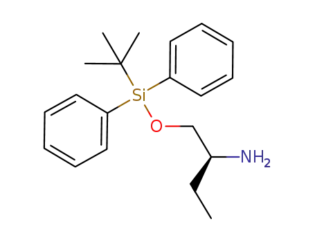 Molecular Structure of 429669-41-0 ((1S)-1-(t-butyldiphenylsilyloxymethyl)propylamine)