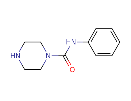 Piperazine-1-carboxylic acid phenylamide