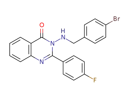 3-(4-bromobenzylamino)-2-(4-fluorophenyl)quinazolin-4(3H)-one