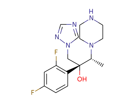 (2R,3R)-2-(2,4-difluorophenyl)-3-(piperazin-1-yl)-1-(1H-1,2,4-triazol-1-yl)butan-2-ol