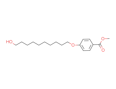 Benzoic acid, 4-[(10-hydroxydecyl)oxy]-, methyl ester