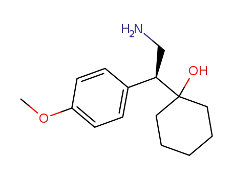Molecular Structure of 149289-31-6 (1-(4-METHOXYPHENYL)-2-AMINOETHYL CYCLOHEXANOL HYDROCHLORIDE)