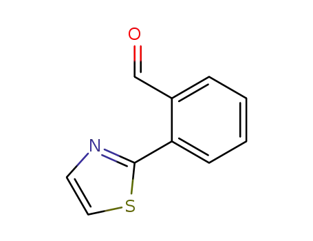 Molecular Structure of 223575-69-7 (2-THIAZOL-2-YL-BENZALDEHYDE)