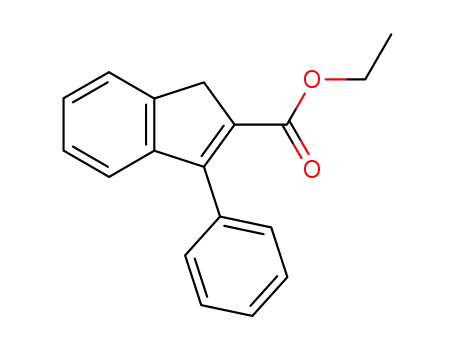1H-Indene-2-carboxylic acid, 3-phenyl-, ethyl ester
