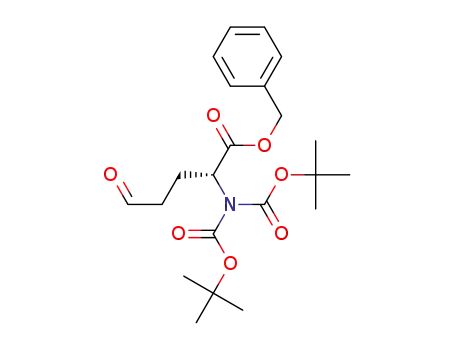 Benzyl N,N-bis(tert-butoxycarbonyl)-5-oxo-D-norvalinate