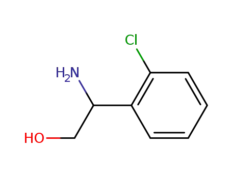 Molecular Structure of 127428-62-0 (DL-2-Chlorophenylglycinol)