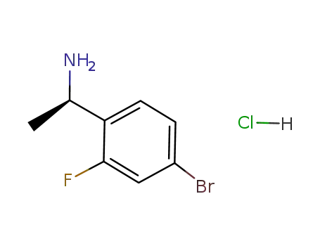Benzenemethanamine, 4-bromo-2-fluoro-.alpha.-methyl-, hydrochloride (1:1), (.alpha.R)-