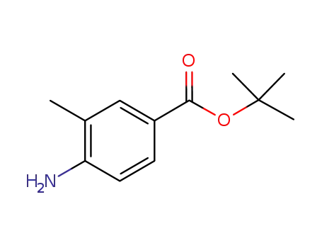 Molecular Structure of 934481-43-3 (TERT-BUTYL 4-AMINO-3-METHYLBENZOATE)