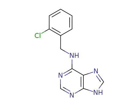 1H-Purin-6-amine, N-[(2-chlorophenyl)methyl]-