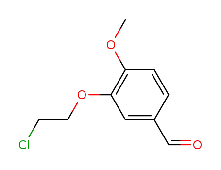 Benzaldehyde, 3-(2-chloroethoxy)-4-methoxy-